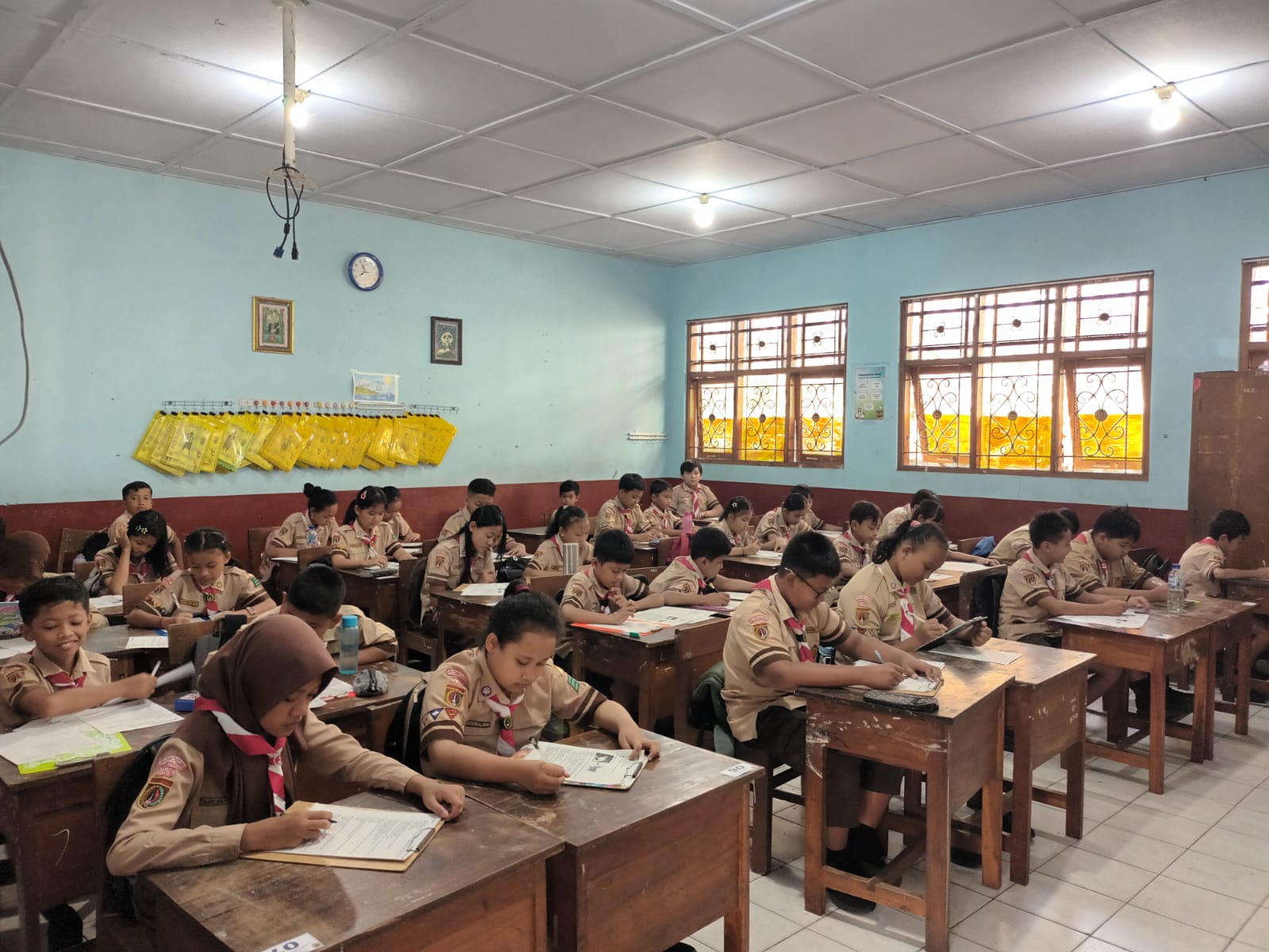 Aktivitas murid SDN 2 Ngadirojo
